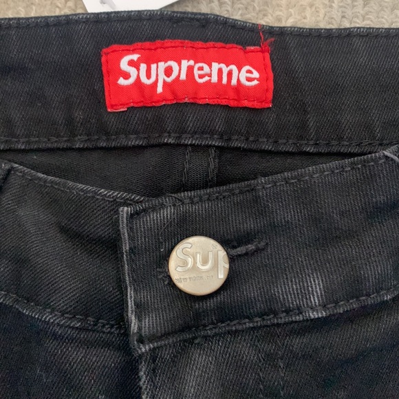 Vintage Thrifted Supreme Jeans - Picture 2 of 3